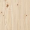 Log Holder with Wheels 30.1"x15.7"x42.5" Solid Wood Pine