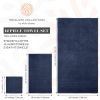 12 Piece Bath Towel Set for Bathroom Wealuxe Collection 2 Bath Towels 4 Hand Towels 6 Washcloths 100% Cotton Soft and Plush Highly Absorbent Soft Towe