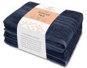 12 Piece Bath Towel Set for Bathroom Wealuxe Collection 2 Bath Towels 4 Hand Towels 6 Washcloths 100% Cotton Soft and Plush Highly Absorbent Soft Towe