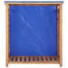 Firewood Storage Shed 41.3"x15"x45.3" Solid Acacia Wood